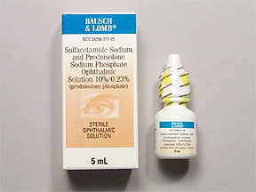 SULFACETAMIDE-PREDNISOLONE