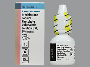 PREDNISOLONE SODIUM PHOSPHATE (PREDNISOL) 