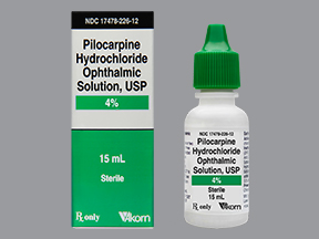 PILOCARPINE HCL (PILOCAR) 