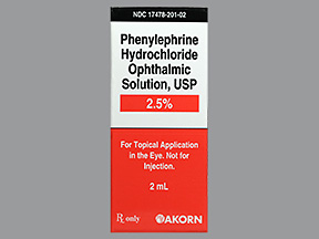 PHENYLEPHRINE HCL (MYDFRIN) 