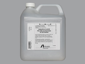 PEG-3350 AND ELECTROLYTES (GOLYTELY) 