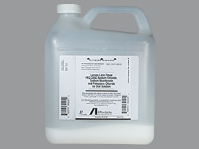 PEG 3350-ELECTROLYTE (NULYTELY) 