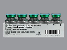 PANCURONIUM BROMIDE