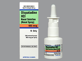 OLOPATADINE HCL (PATANASE) 