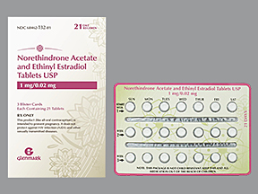 NORETHINDRON-ETHINYL ESTRADIOL (LOESTRIN) 