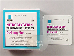 NITROGLYCERIN PATCH (NITRO-DUR) 
