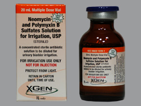 NEOMYCIN-POLYMYXIN B (NEOSPORIN G.U. IRRIGANT) 