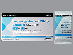 LEVONORGESTREL-ETH ESTRADIOL (NORDETTE-28) 