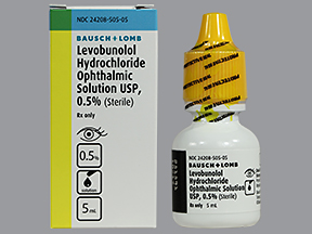 LEVOBUNOLOL HCL (BETAGAN) 