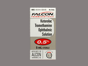 KETOROLAC TROMETHAMINE (ACULAR) 
