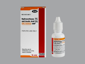 HYDROCORTISONE-ACETIC ACID (VOSOL HC) 
