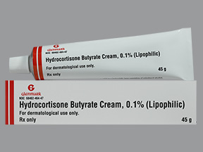 HYDROCORTISONE BUTYRATE (LOCOID LIPOCREAM) 
