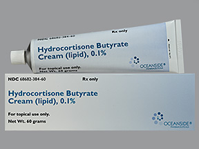 HYDROCORTISONE BUTYRATE (LOCOID LIPOCREAM) 