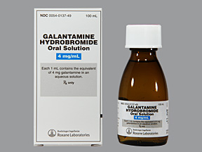 GALANTAMINE HYDROBROMIDE (REMINYL) 