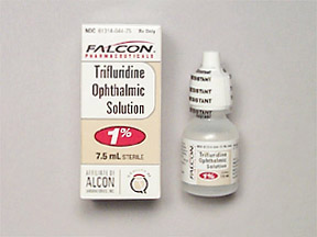 TRIFLURIDINE (VIROPTIC) 