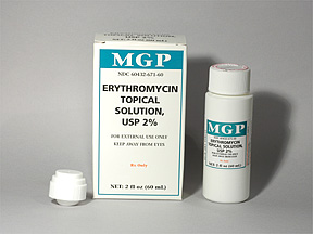 ERYTHROMYCIN (ERYDERM) 