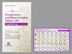 DROSPIRENONE-ETHINYL ESTRADIOL (YASMIN 28) 