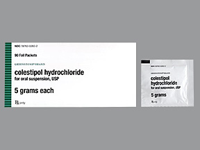 COLESTIPOL HCL (COLESTID) 
