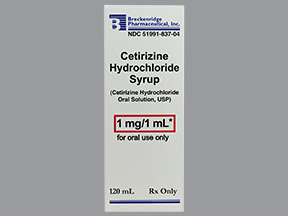 CETIRIZINE HCL (ZYRTEC) 