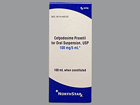CEFPODOXIME PROXETIL (VANTIN) 
