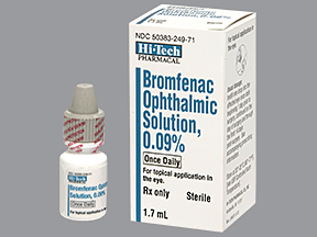BROMFENAC SODIUM (XIBROM) 