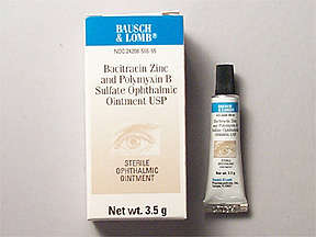 BACITRACIN-POLYMYXIN (POLYSPORIN) 