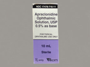 APRACLONIDINE HCL (IOPIDINE) 