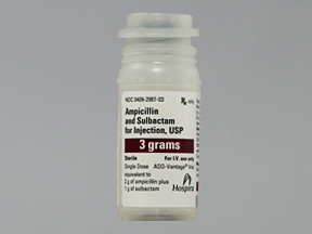 AMPICILLIN-SULBACTAM (UNASYN) 