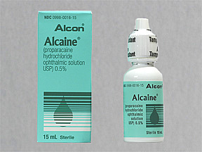 ALCAINE (OPHTHETIC) 