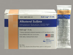 ALBUTEROL SULFATE (ACCUNEB) 