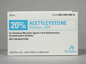 ACETYLCYSTEINE (MUCOMYST) 